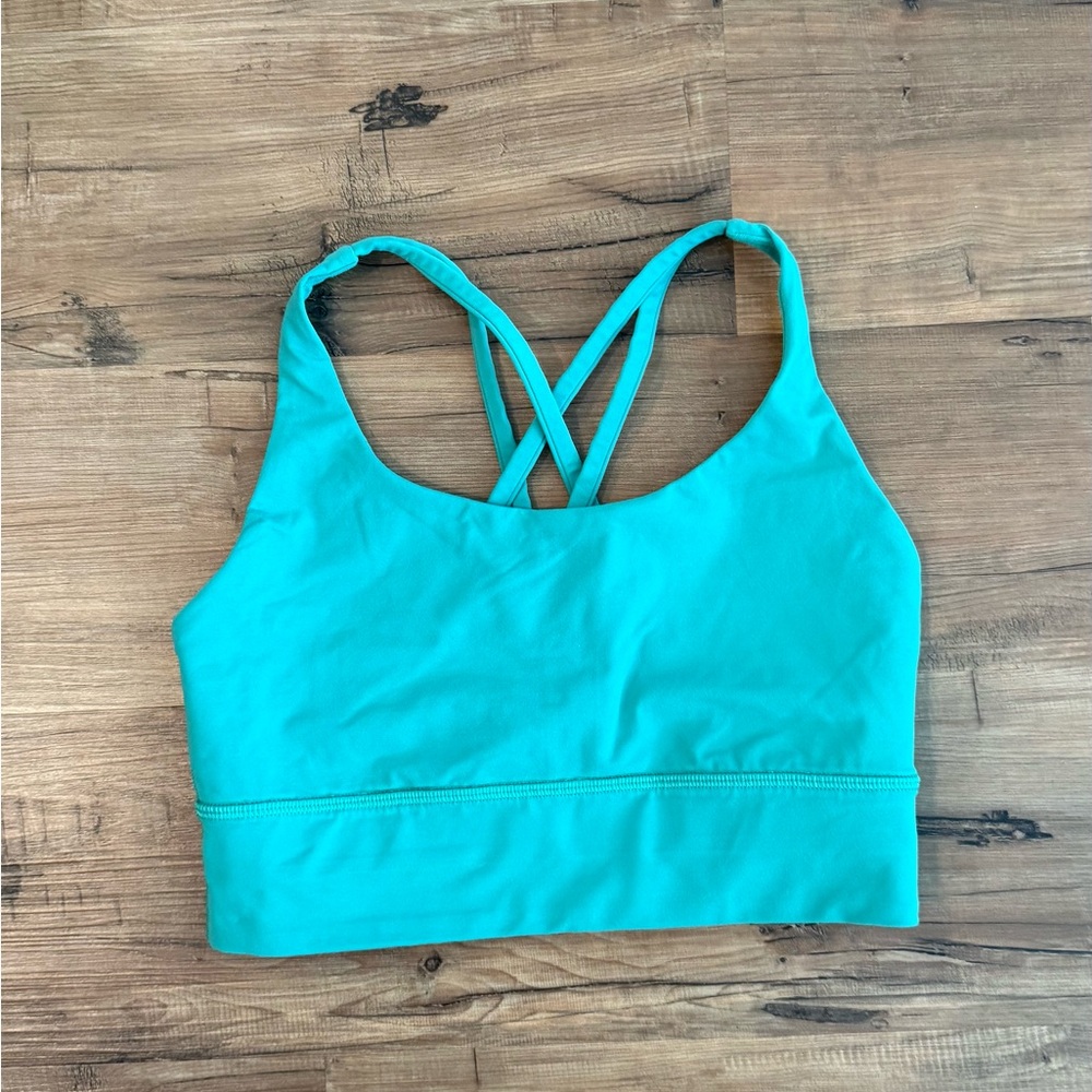 Lululemon Kelly Green Sports Bra Top